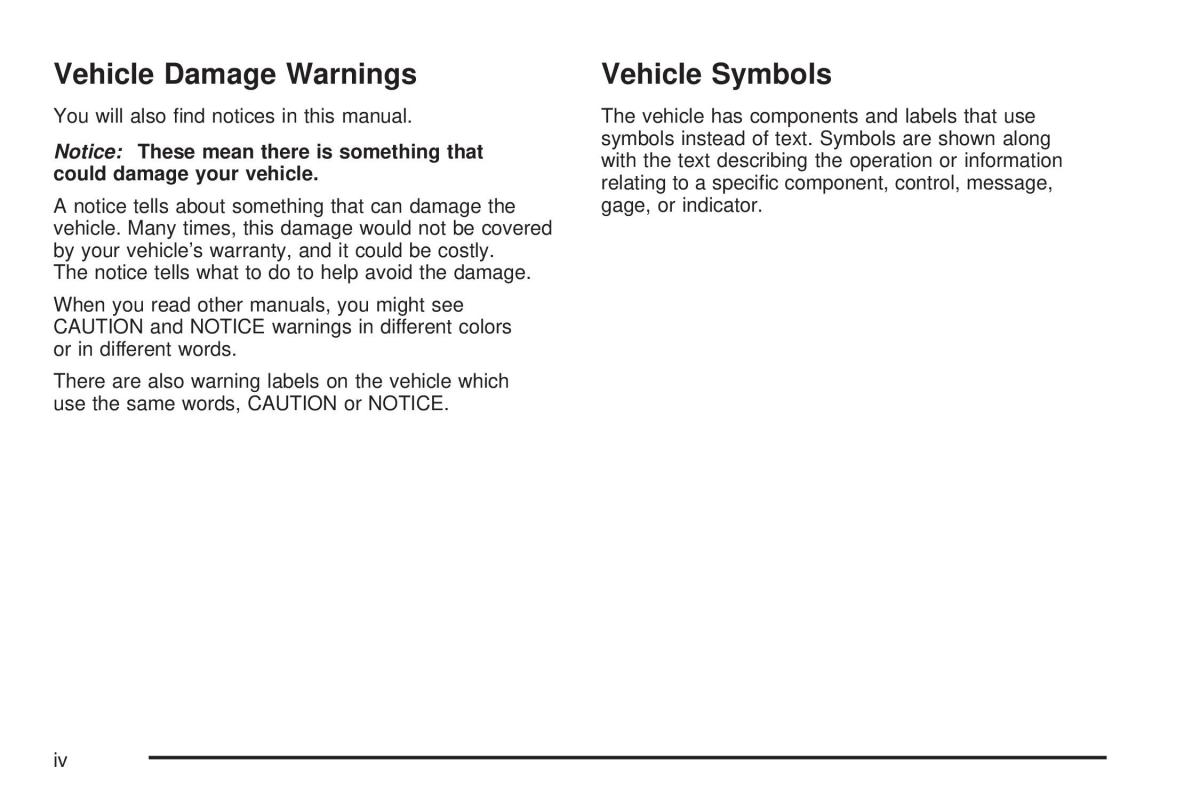 Hummer H3 owners manual / page 4