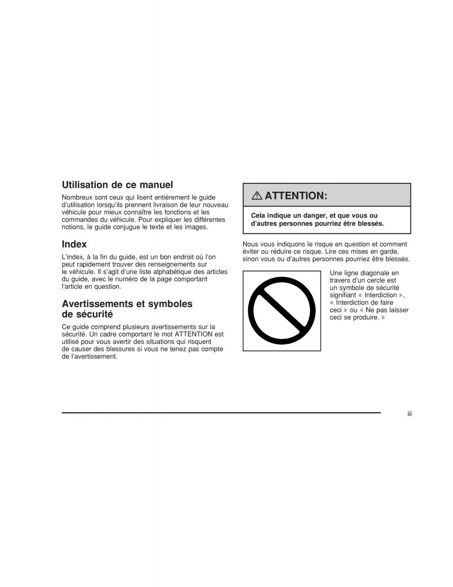 manual  Hummer H3 manuel du proprietaire / page 3