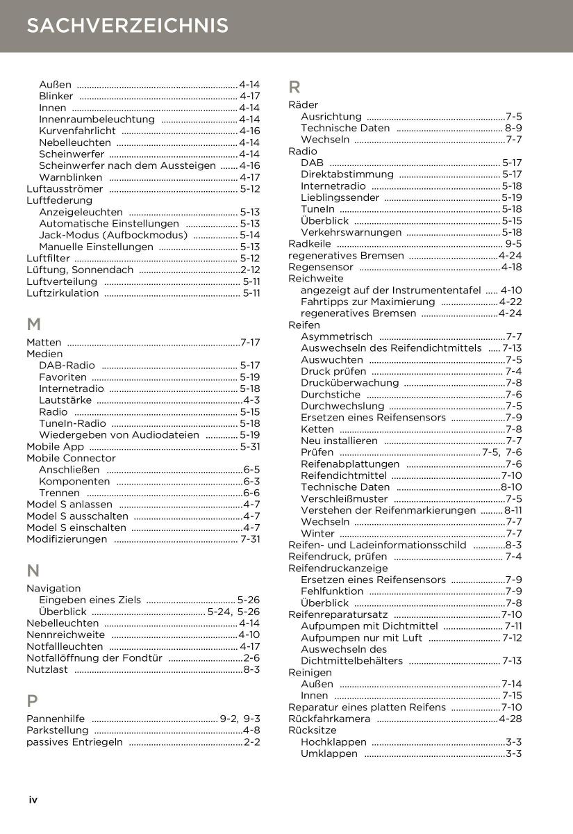 Tesla S Handbuch / page 168