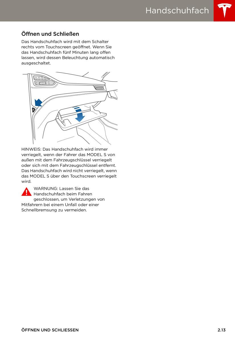 manual  Tesla S Handbuch / page 21