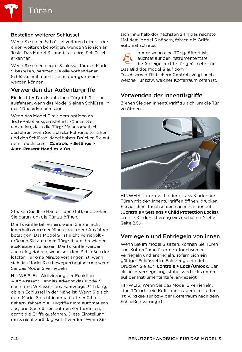Tesla S Handbuch / page 12