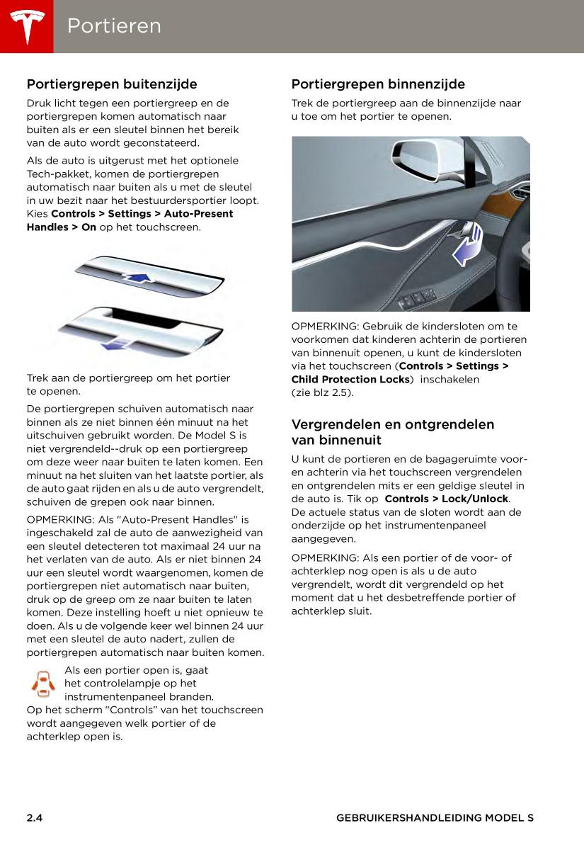 manual  Tesla S handleiding / page 12