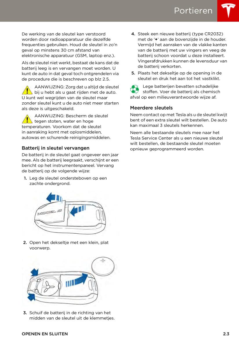 manual  Tesla S handleiding / page 11