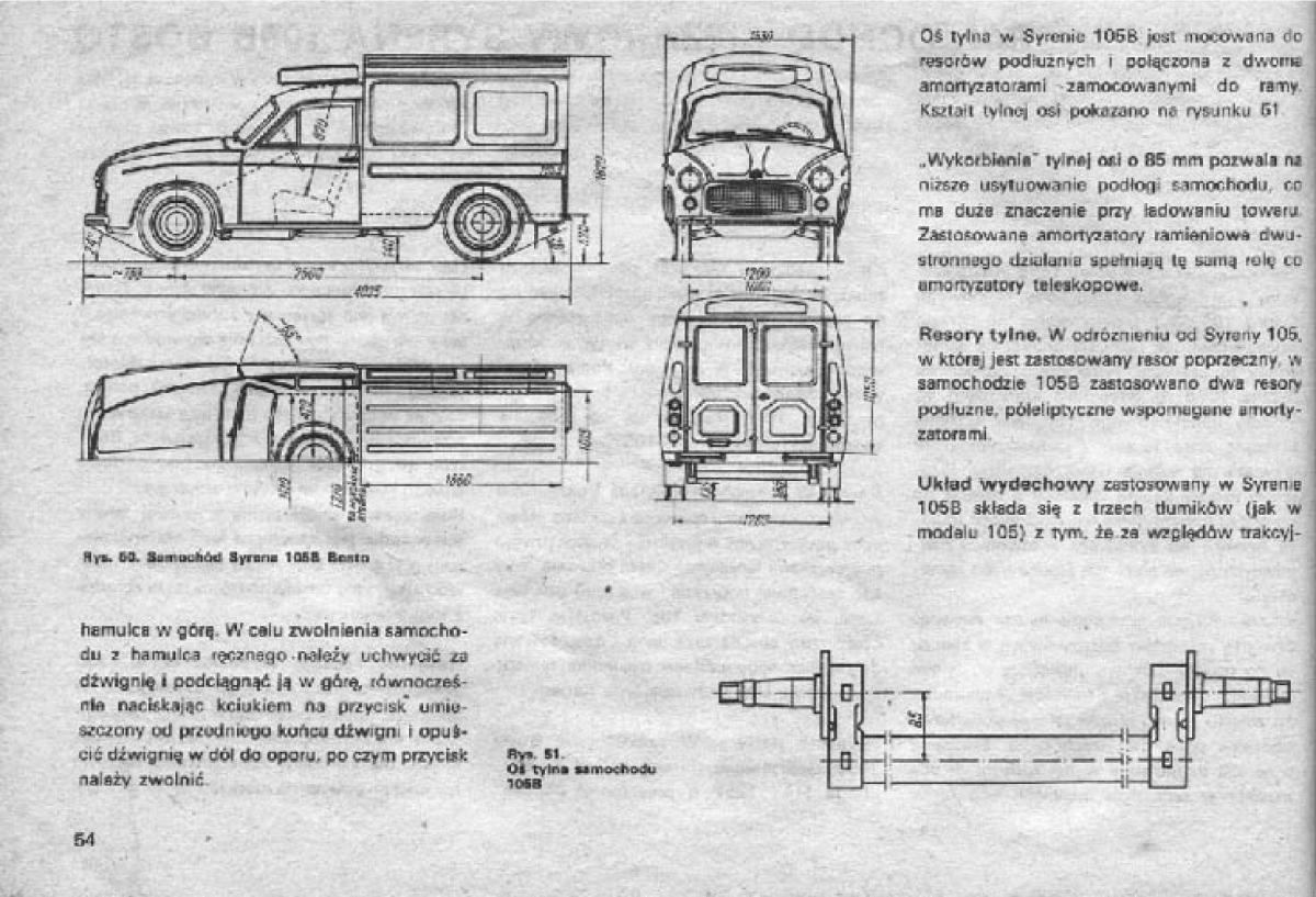 Syrena 105 FSO FSM instrukcja obslugi / page 57