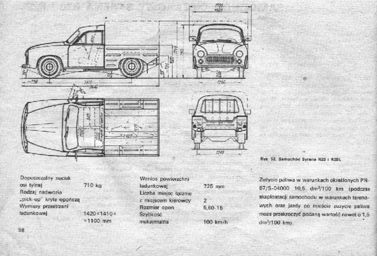 manual  Syrena 105 FSO FSM instrukcja / page 61
