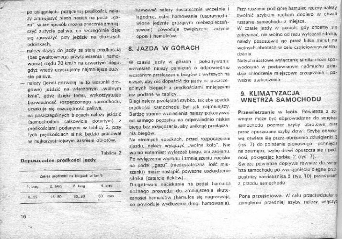 Syrena 105 FSO FSM instrukcja obslugi / page 20