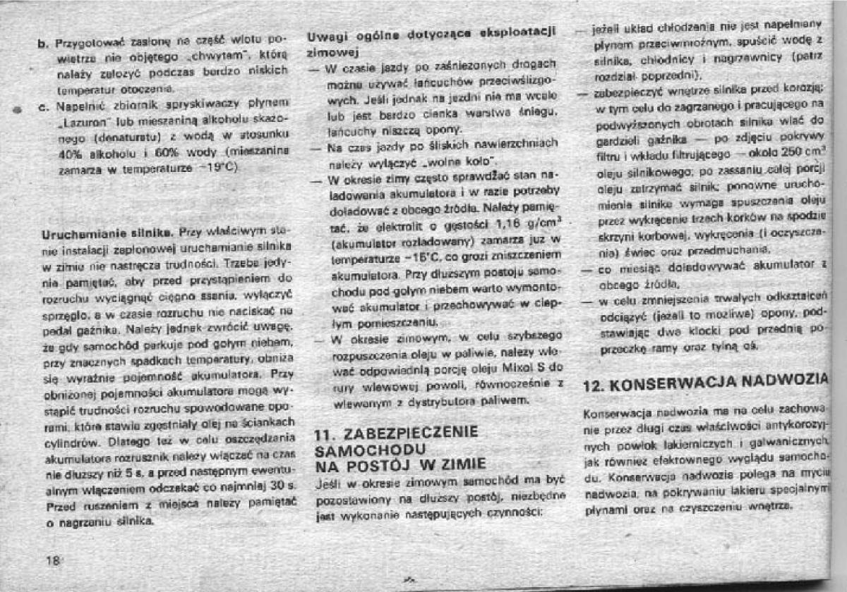 Syrena 105 FSO FSM instrukcja obslugi / page 22