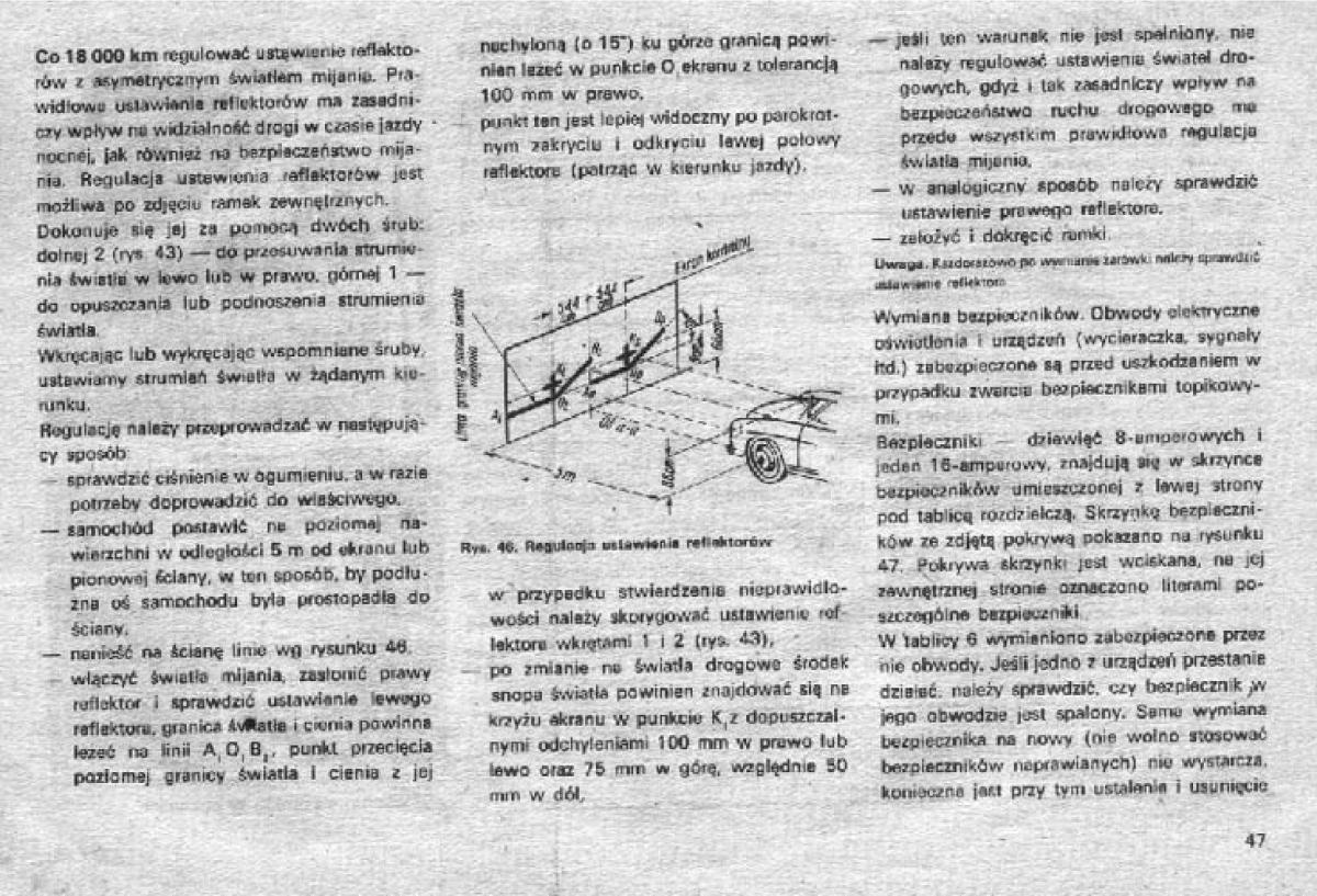 Syrena 105 FSO FSM instrukcja obslugi / page 51