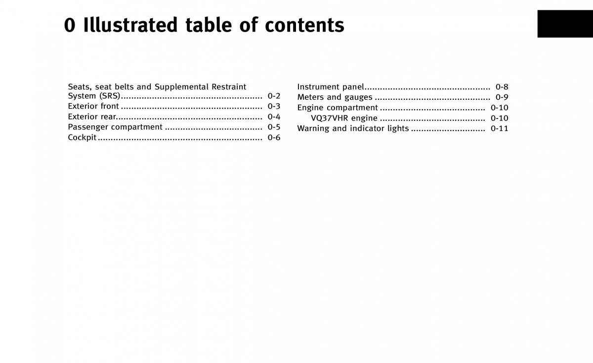 manual  Infiniti Q50 owners manual / page 8