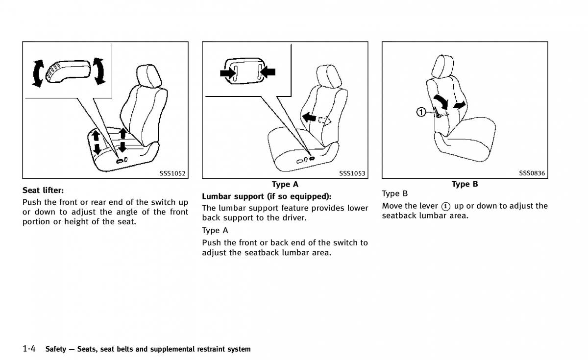 Infiniti Q50 owners manual / page 23