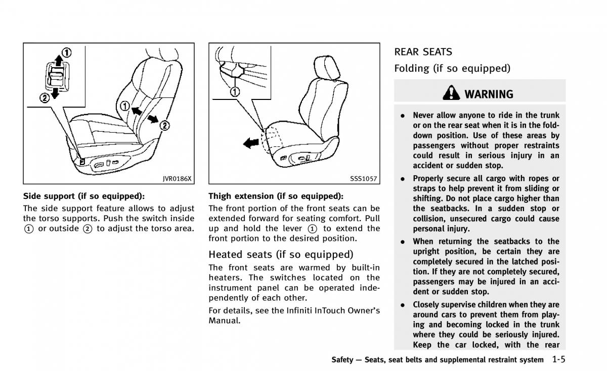 Infiniti Q50 owners manual / page 24