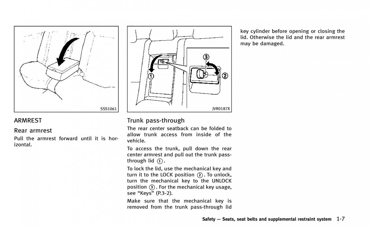 Infiniti Q50 owners manual / page 26