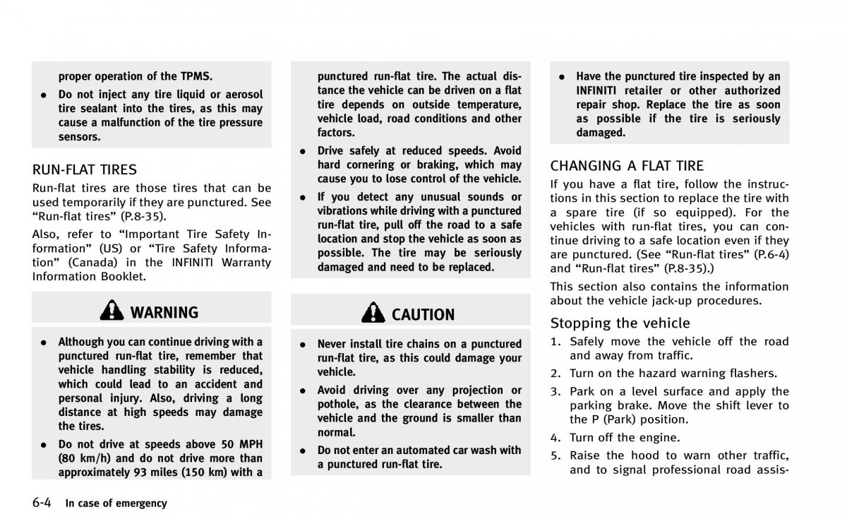 manual Infiniti Q50 Infiniti Q50 owners manual / page 289