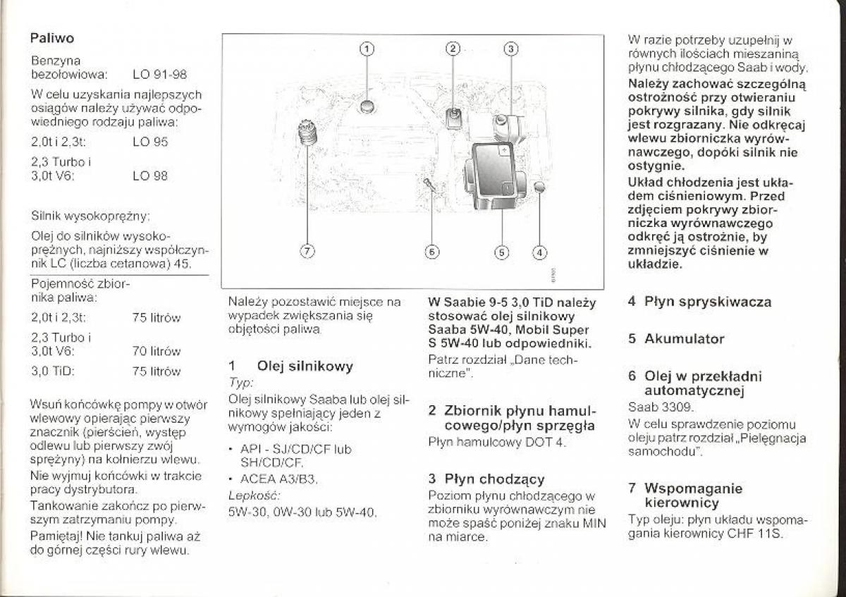 manual  Saab 9 5 I 1 YS3E instrukcja / page 263