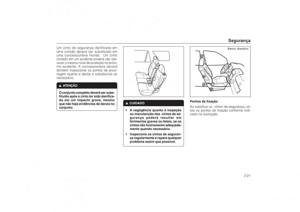 Honda CR V II 2 manual del propietario / page 31