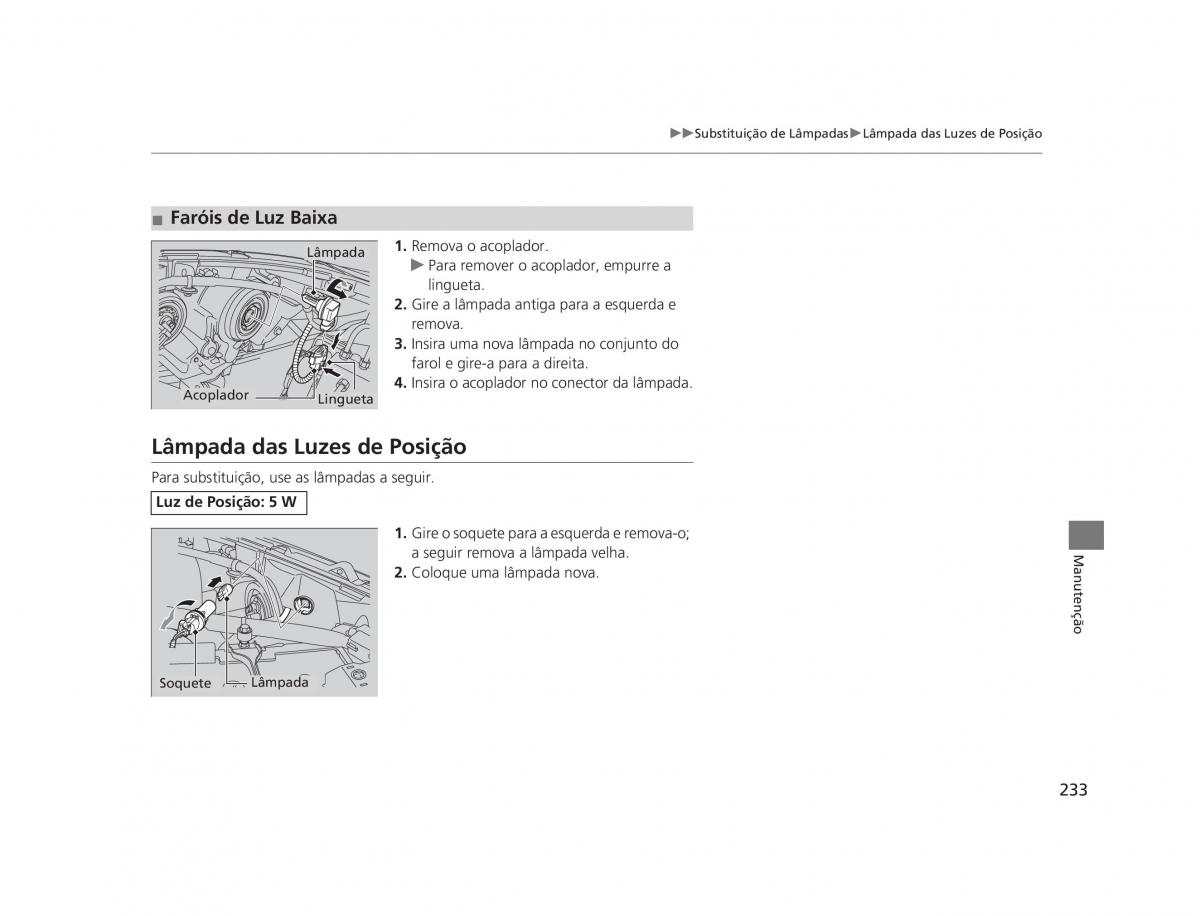 Honda CR V IV 4 manual del propietario / page 231