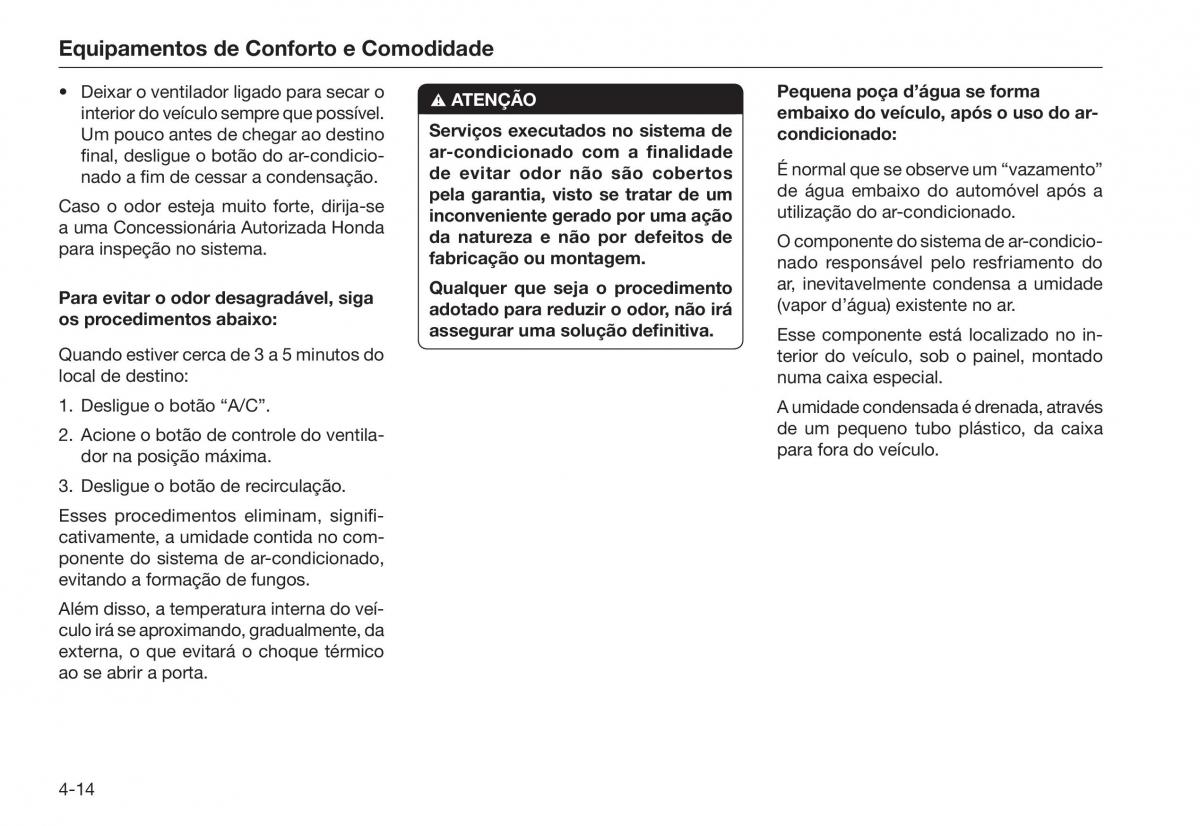  Honda City Honda City V 5 manual del propietario / page 94