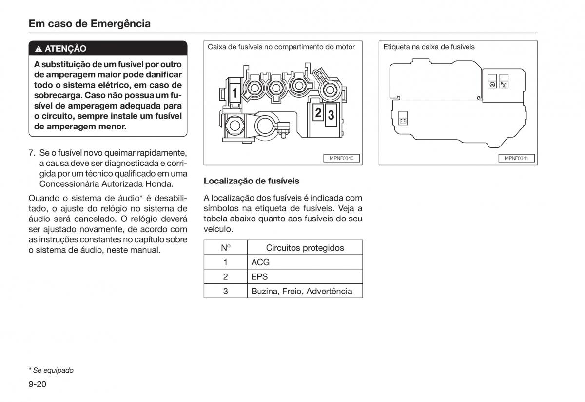  Honda City Honda City V 5 manual del propietario / page 234