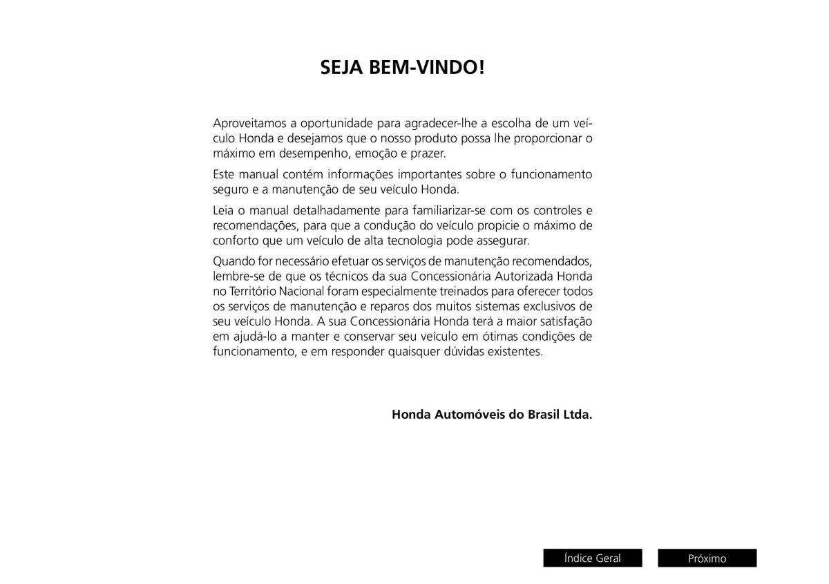 Honda City VI 6 manual del propietario / page 6