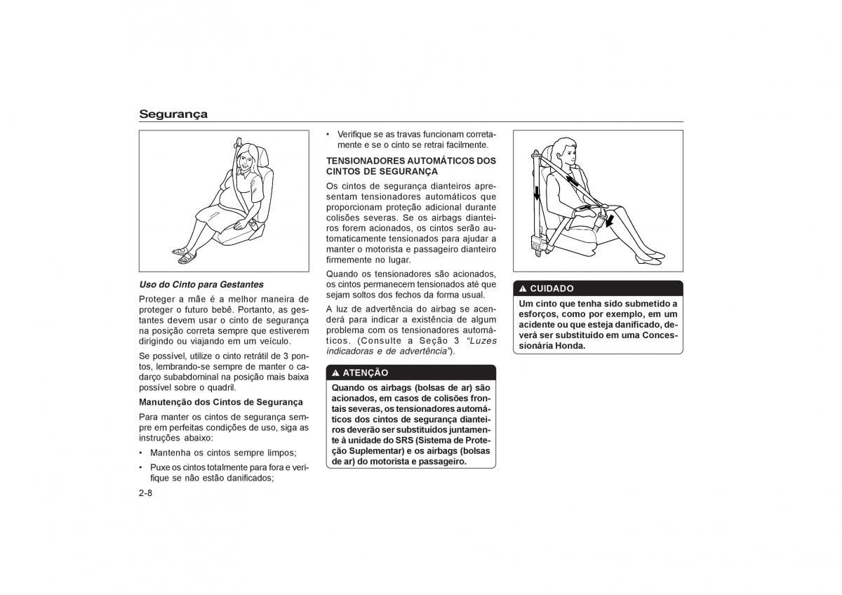 Honda Civic VII 7 manual del propietario / page 12