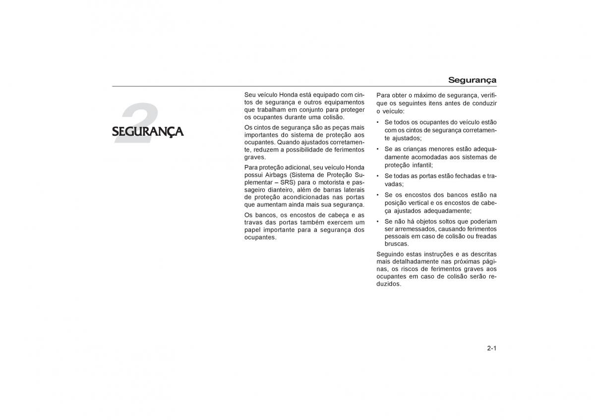 Honda Civic VII 7 manual del propietario / page 5
