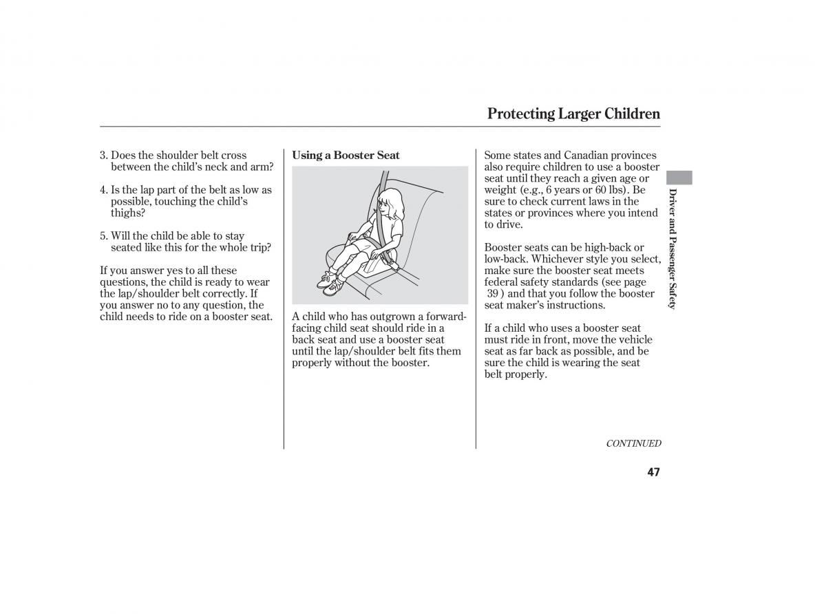 Honda Civic VIII 8 owners manual / page 15