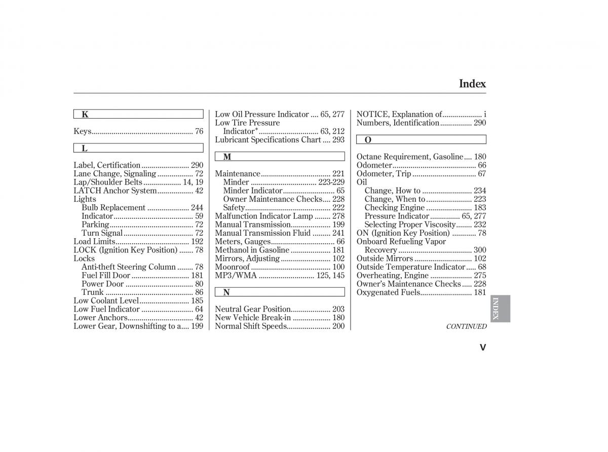 Honda Civic VIII 8 owners manual / page 408