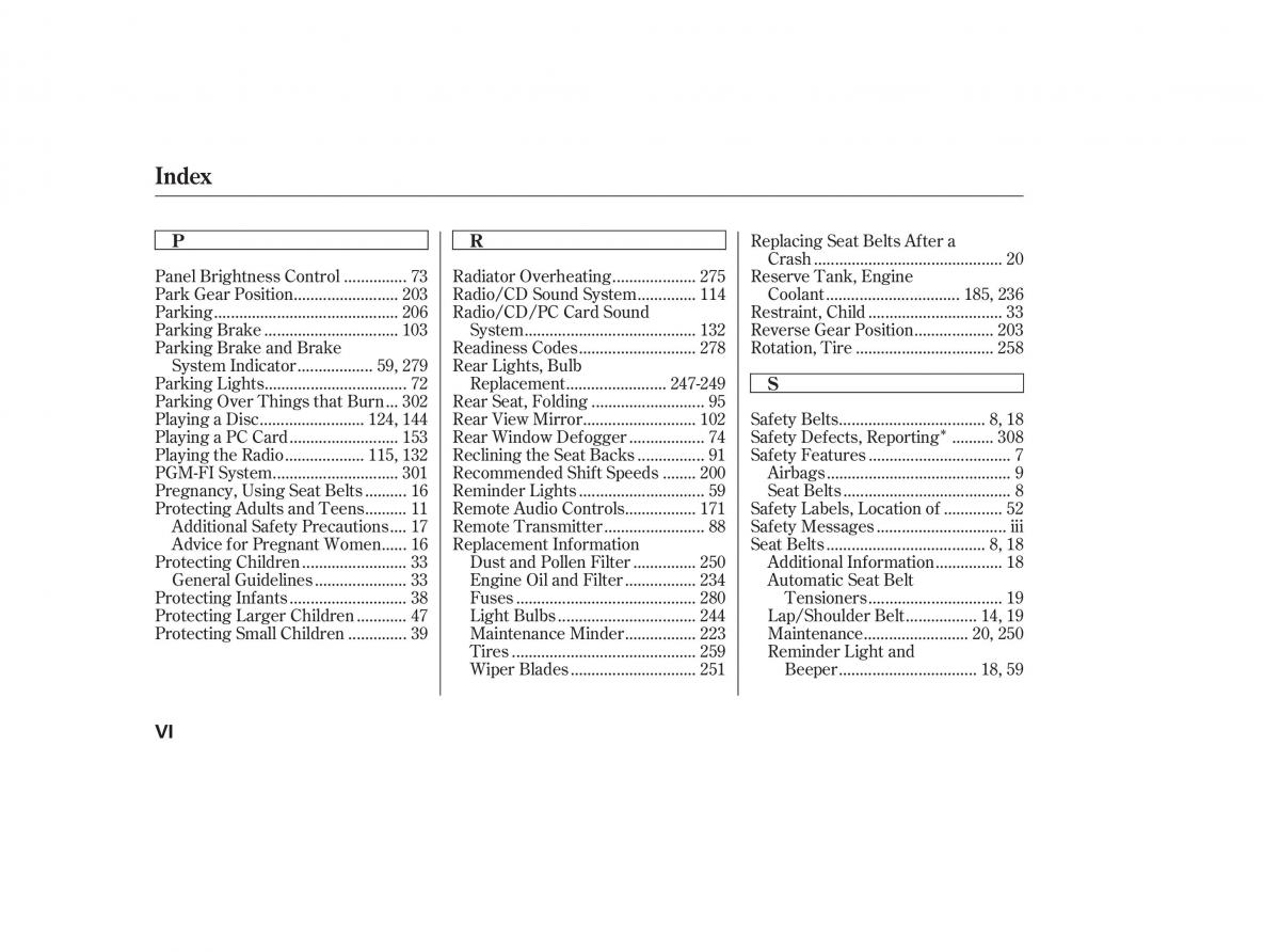 Honda Civic VIII 8 owners manual / page 409