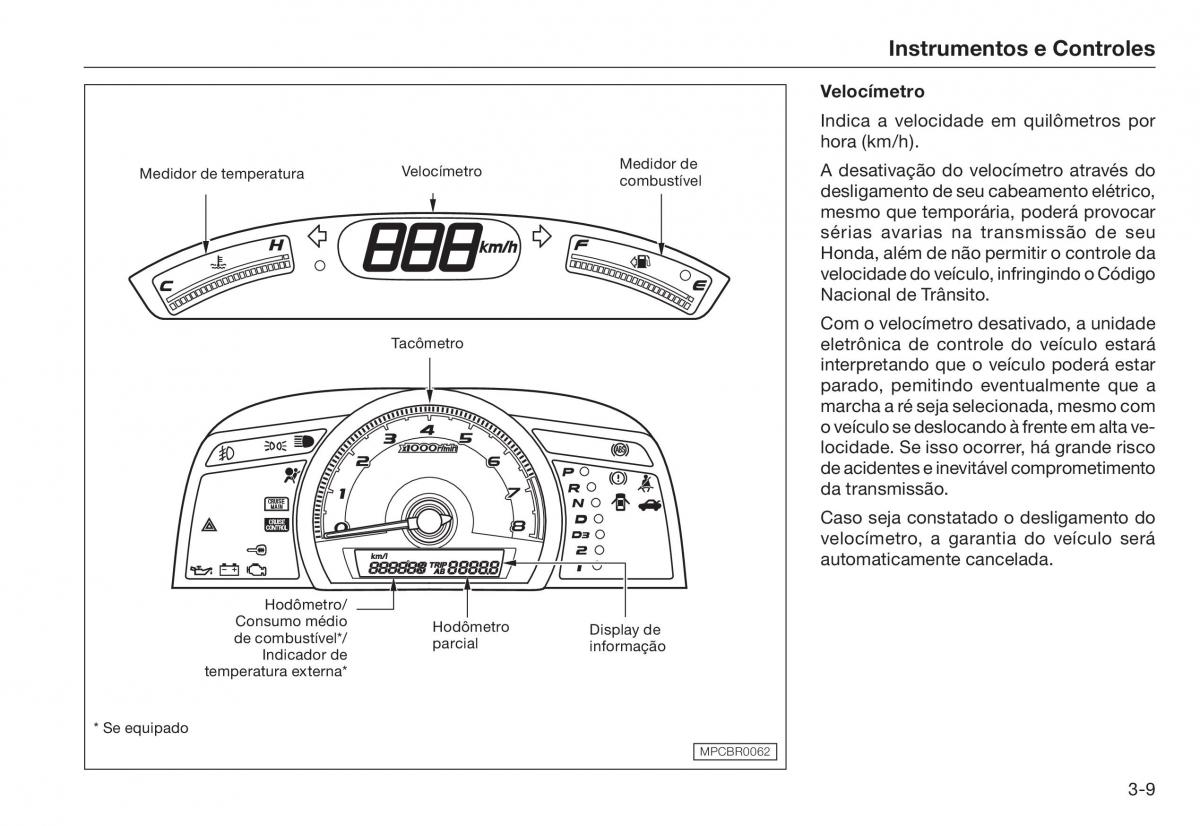 Honda Civic VIII 8 manual del propietario / page 34