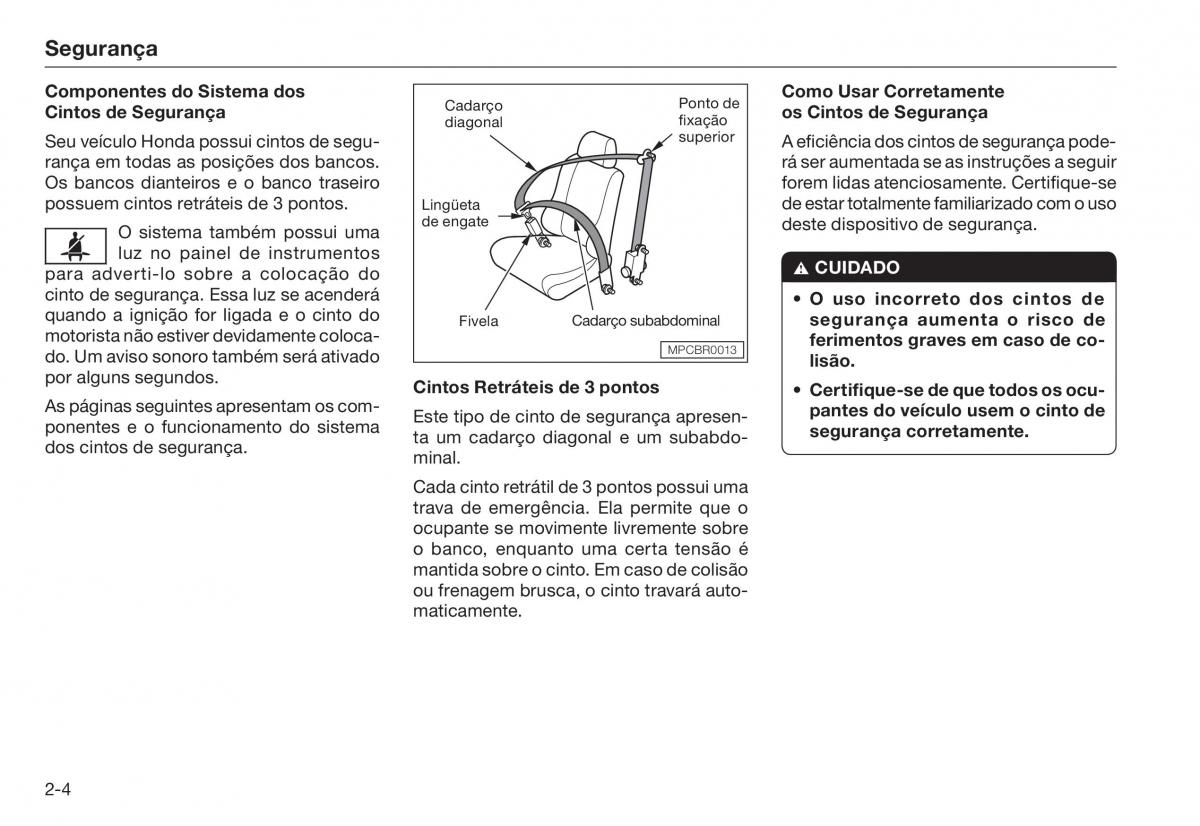 Honda Civic VIII 8 manual del propietario / page 10