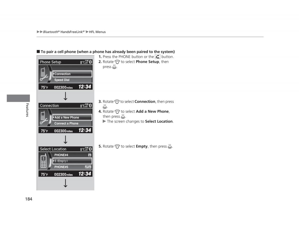 manual  Honda Civic IX 9 owners manual / page 185