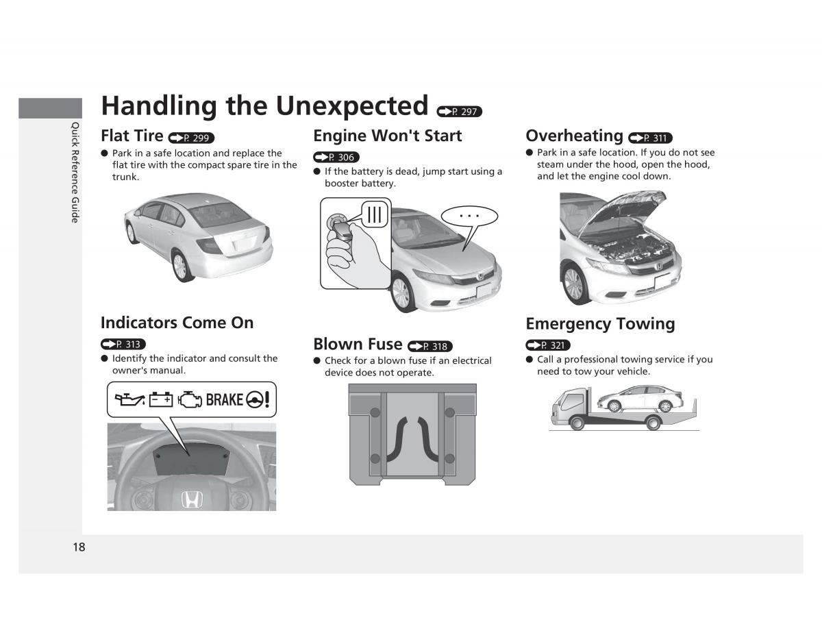 Honda Civic IX 9 owners manual / page 19