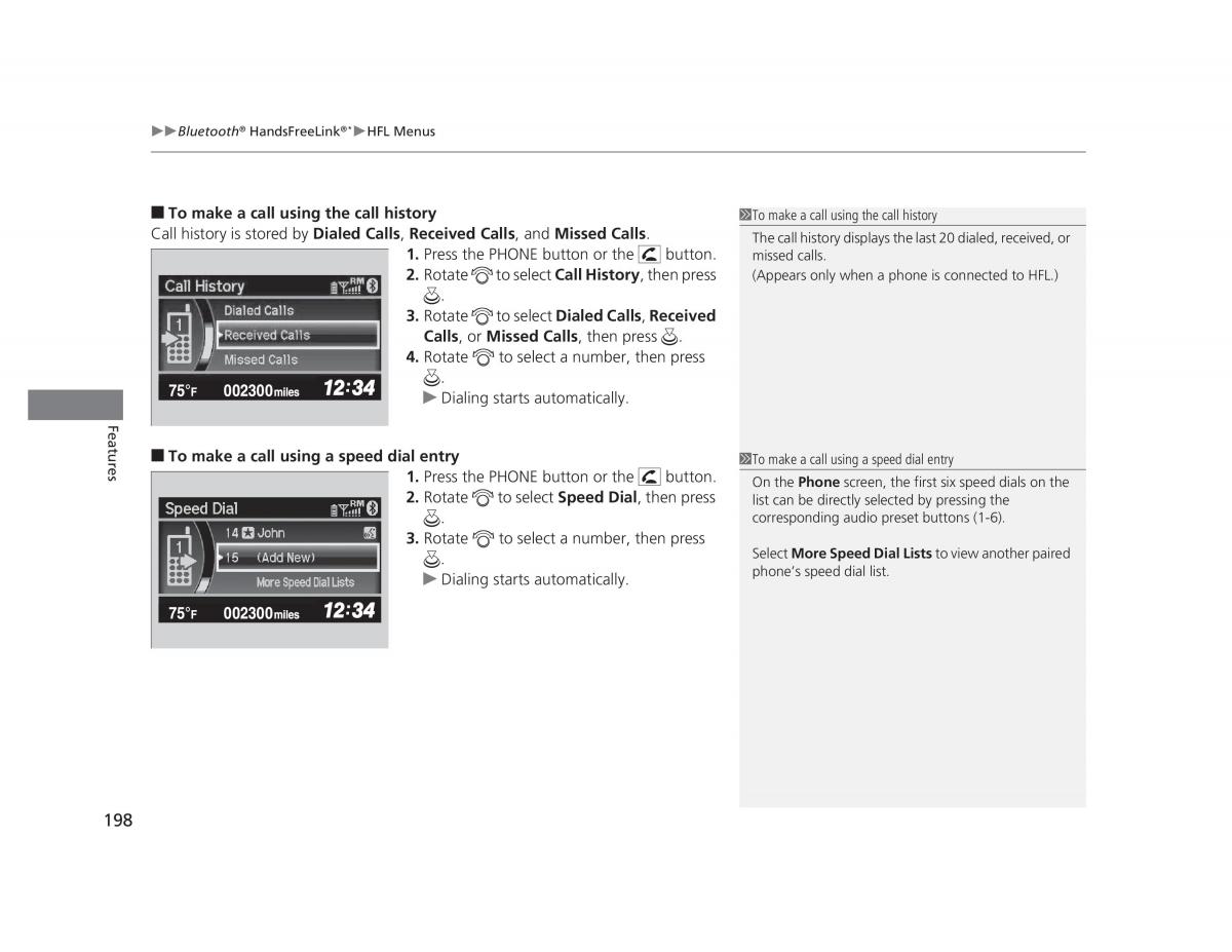 manual  Honda Civic IX 9 owners manual / page 199