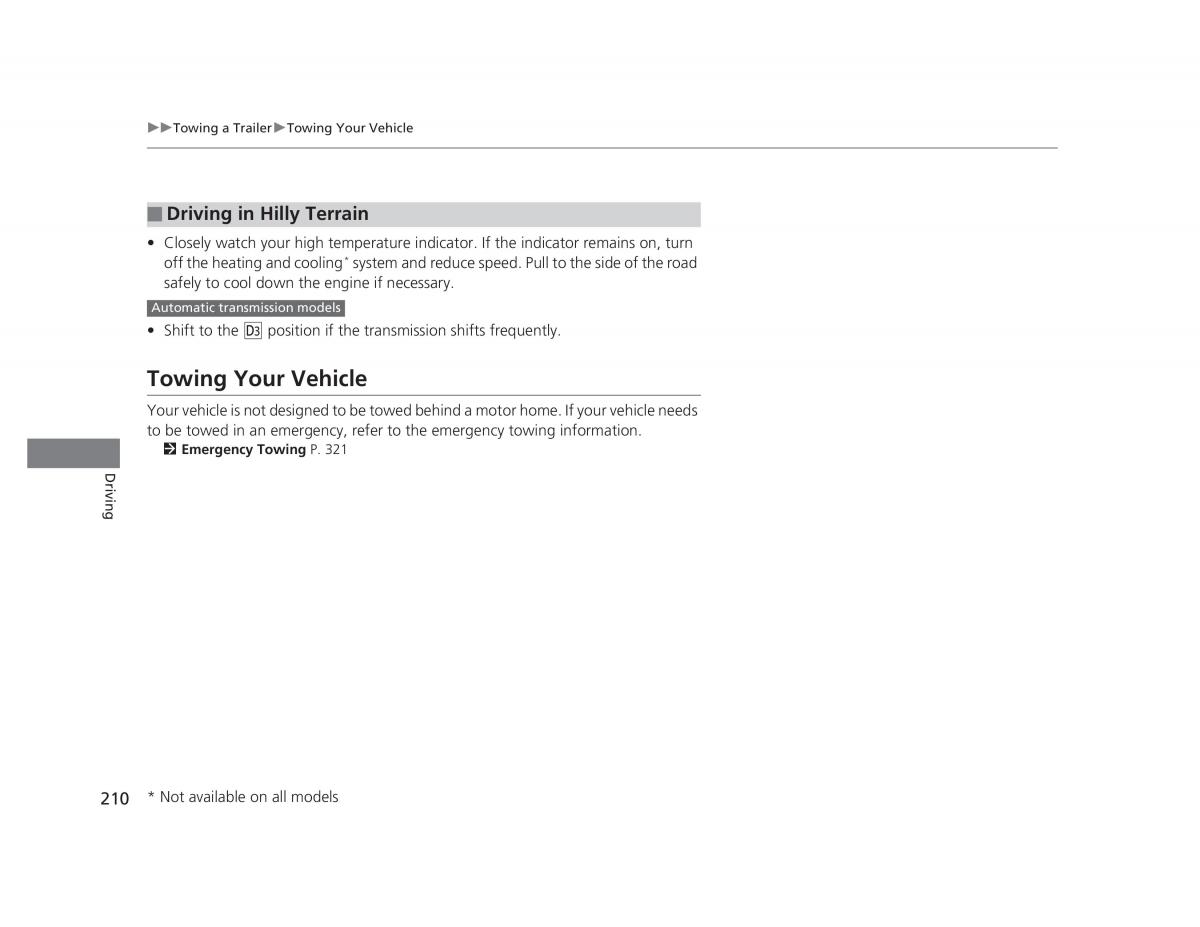 manual  Honda Civic IX 9 owners manual / page 211