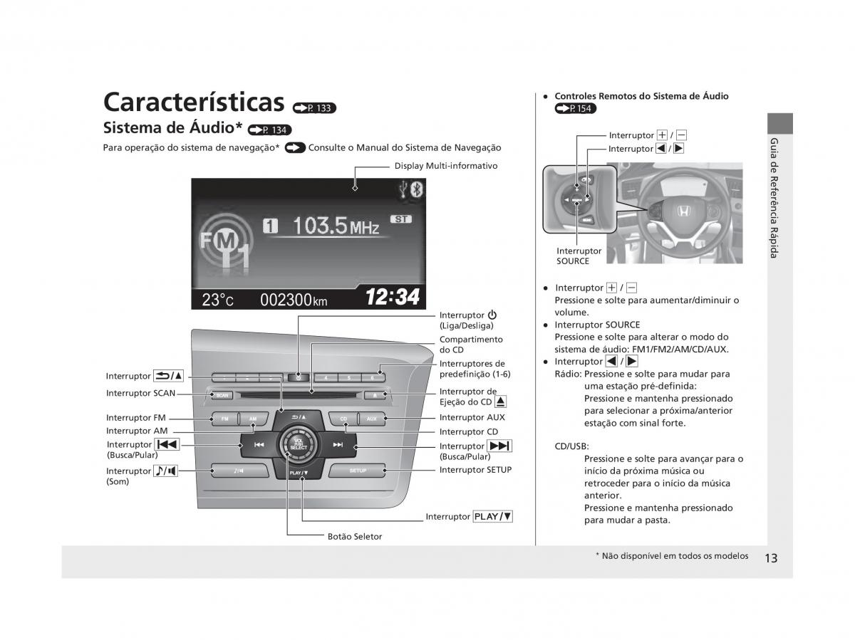 Honda Civic IX 9 manual del propietario / page 17