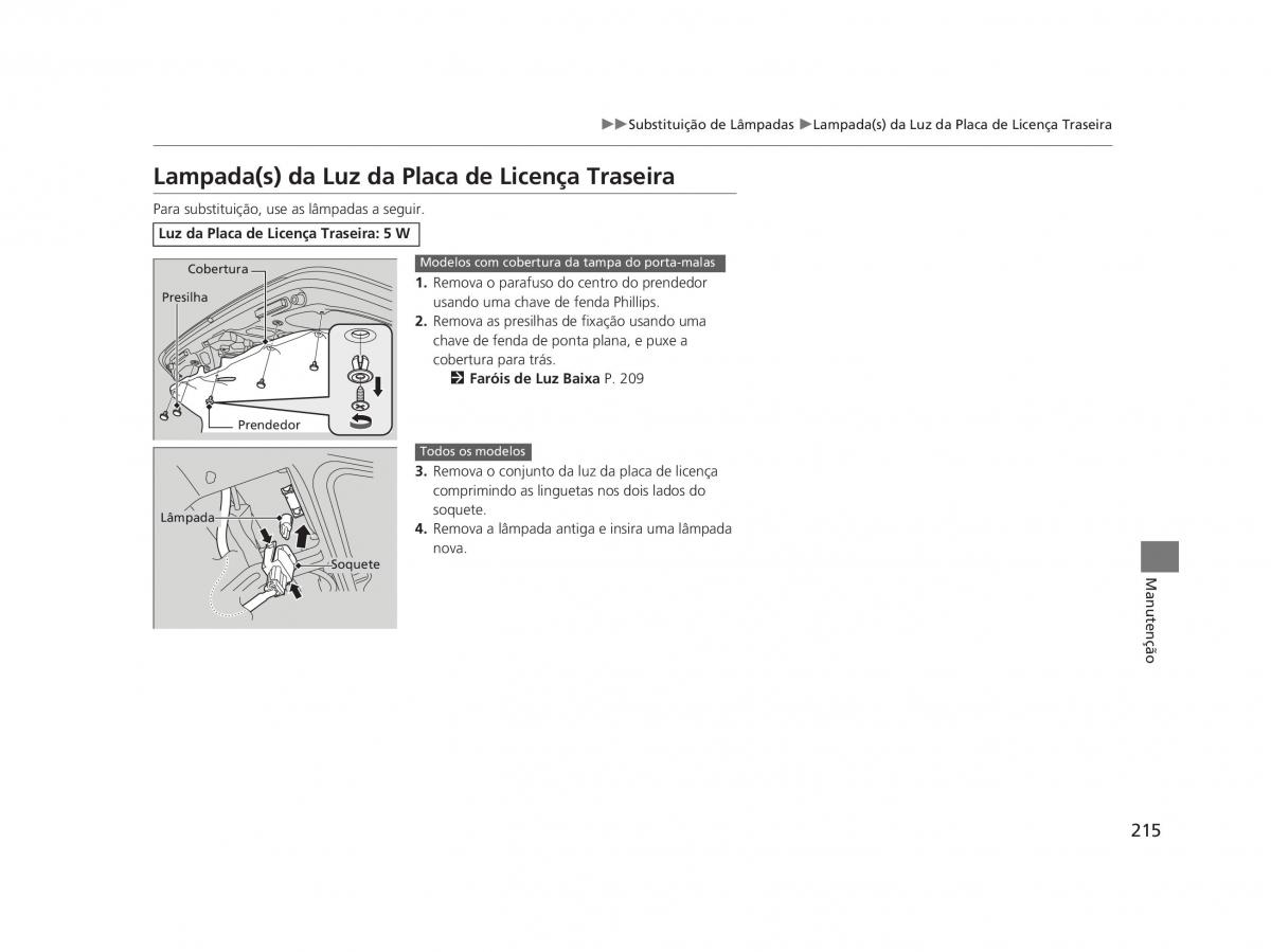 Honda Civic IX 9 manual del propietario / page 219