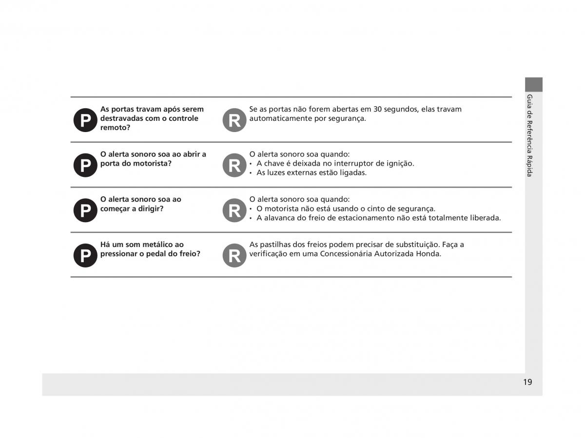 Honda Civic IX 9 manual del propietario / page 23