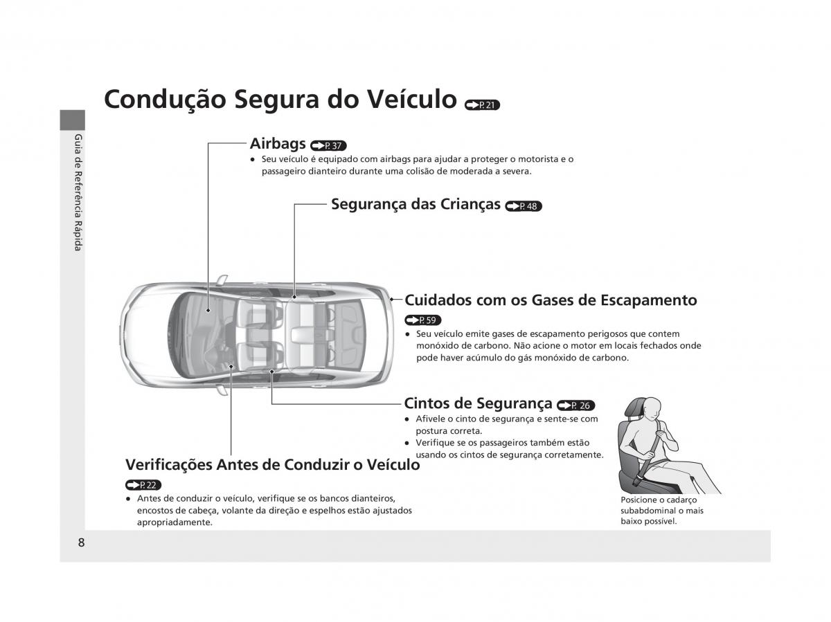 Honda Civic IX 9 manual del propietario / page 12