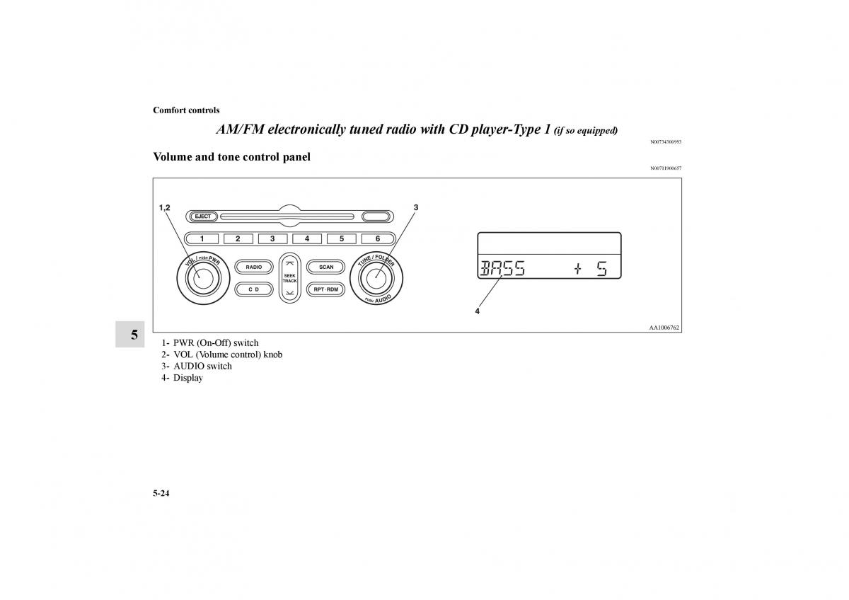 Mitsubishi Galant IX 9 owners manual / page 261