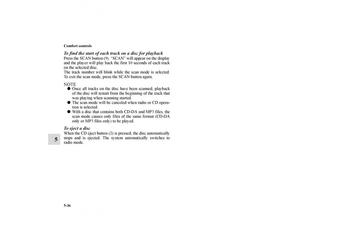 Mitsubishi Galant IX 9 owners manual / page 273