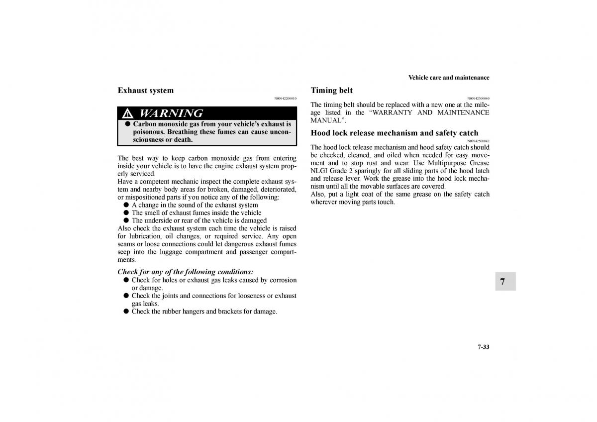 Mitsubishi Galant IX 9 owners manual / page 368
