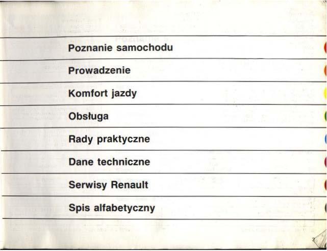 Renault 25 instrukcja obslugi / page 5
