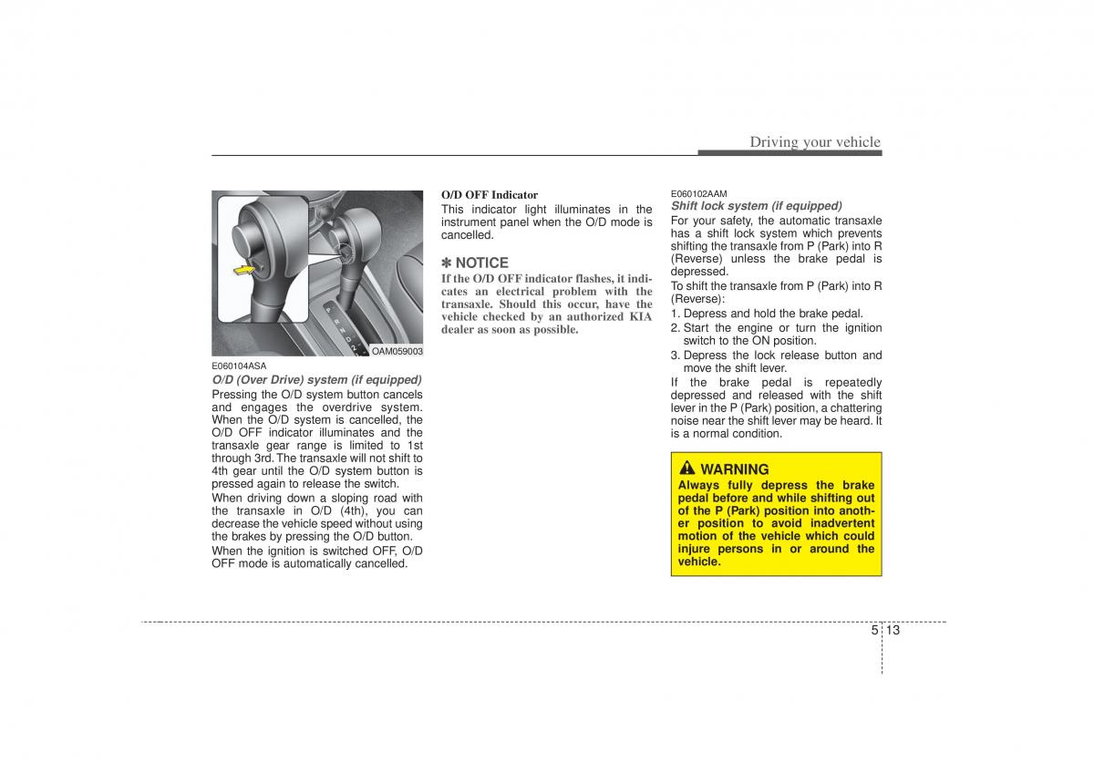 KIA Soul I 1 owners manual / page 188