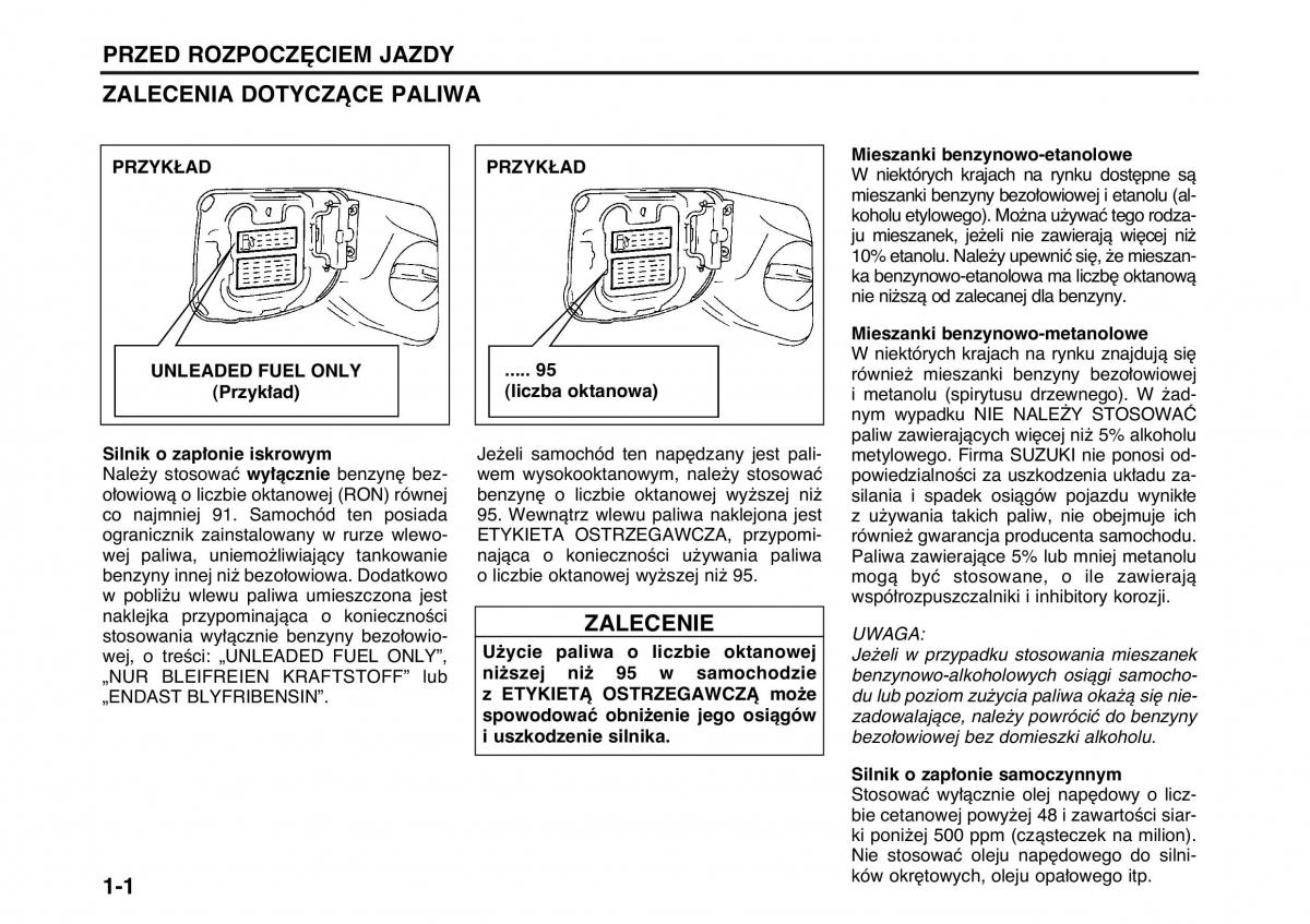 manual  Suzuki Wagon R II 2 instrukcja / page 10