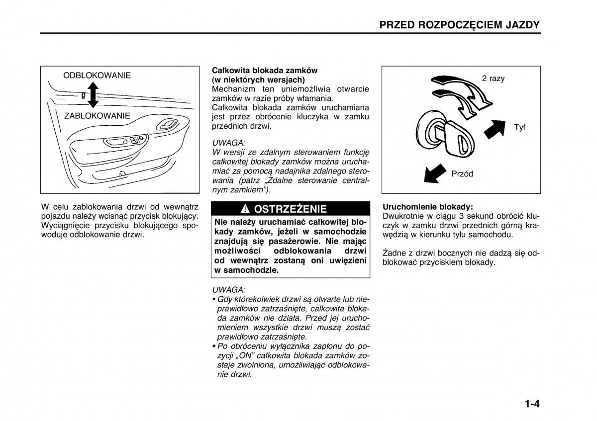 manual  Suzuki Wagon R II 2 instrukcja / page 13