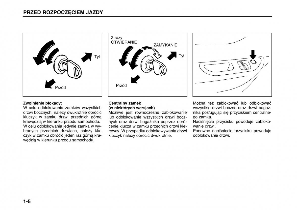 manual  Suzuki Wagon R II 2 instrukcja / page 14