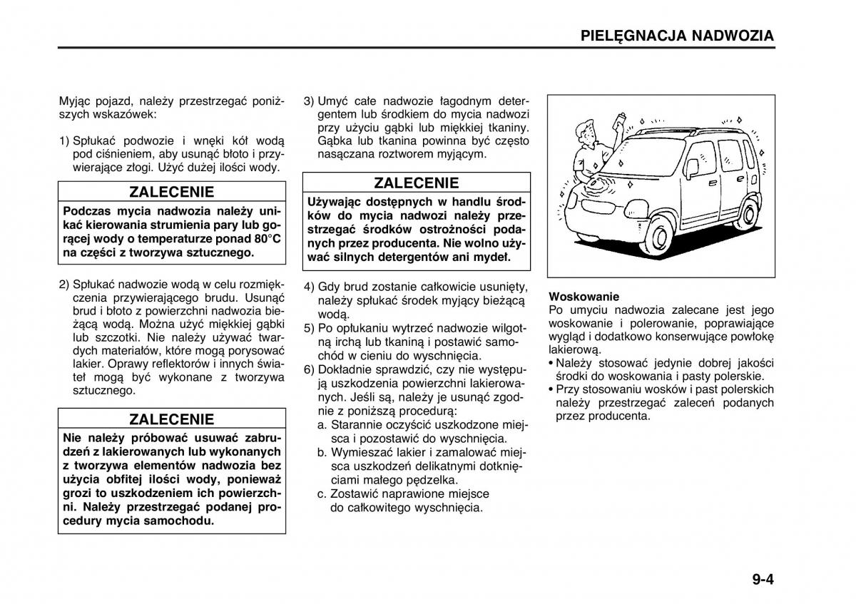 Suzuki Wagon R II 2 instrukcja obslugi / page 153