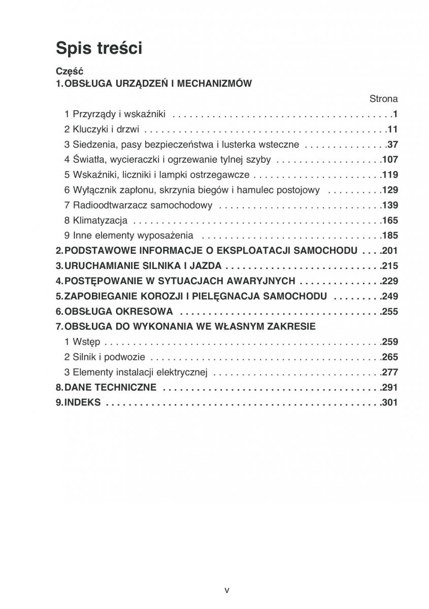 instrukcja obsługi Toyota Previa Toyota Previa II 2 instrukcja / page 6