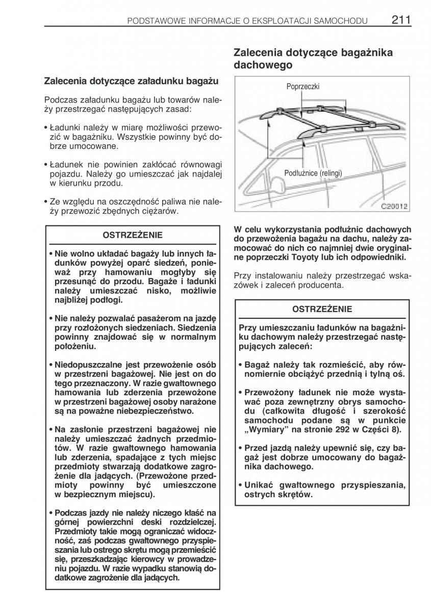 Toyota Previa II 2 instrukcja obslugi / page 220