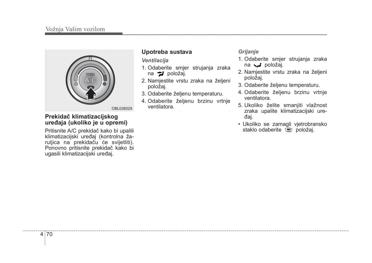 KIA Sorento I 1 vlasnicko uputstvo / page 203